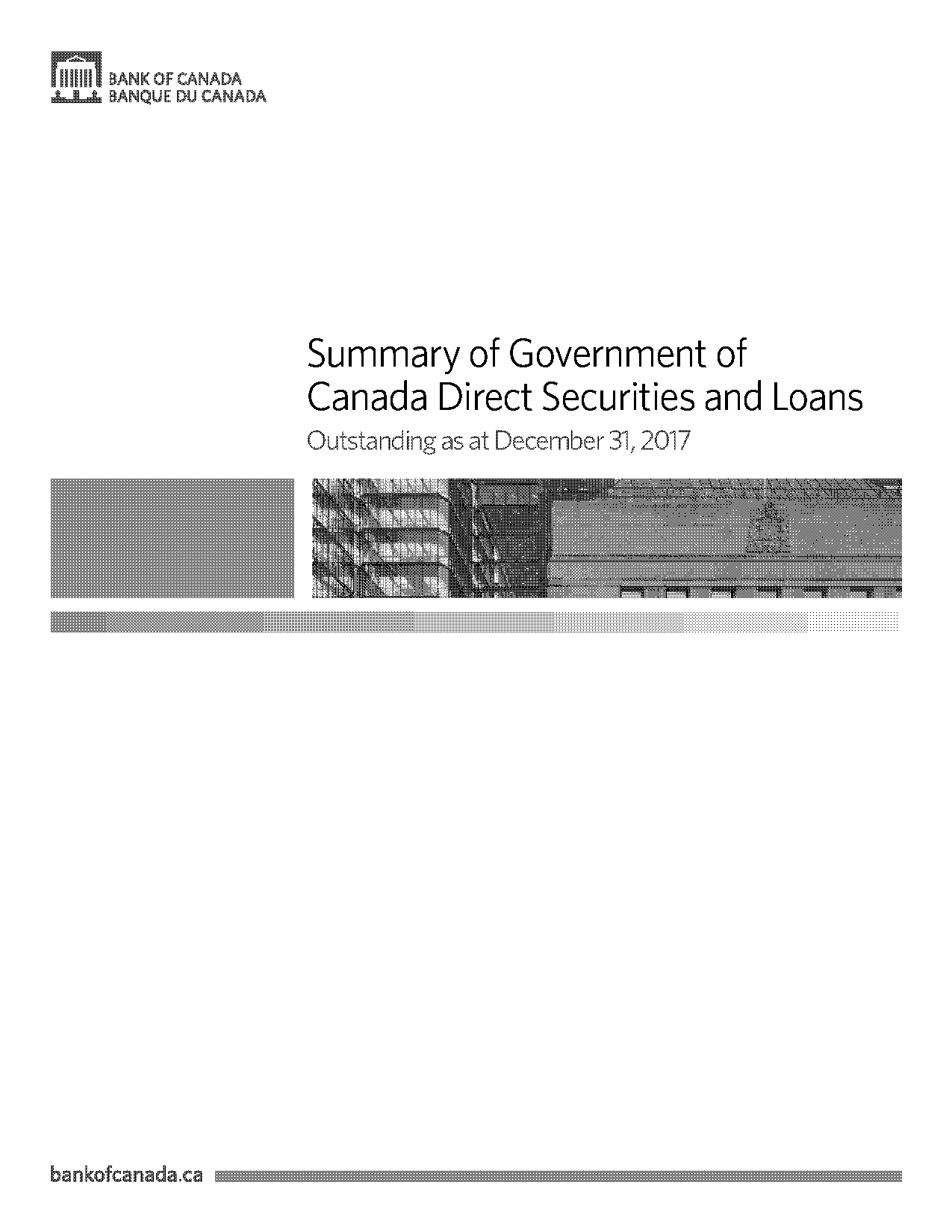 summary of government of canada direct securities and loans