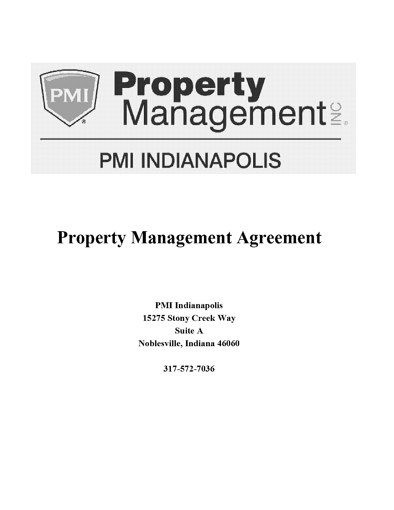 simple property management agreement pdf