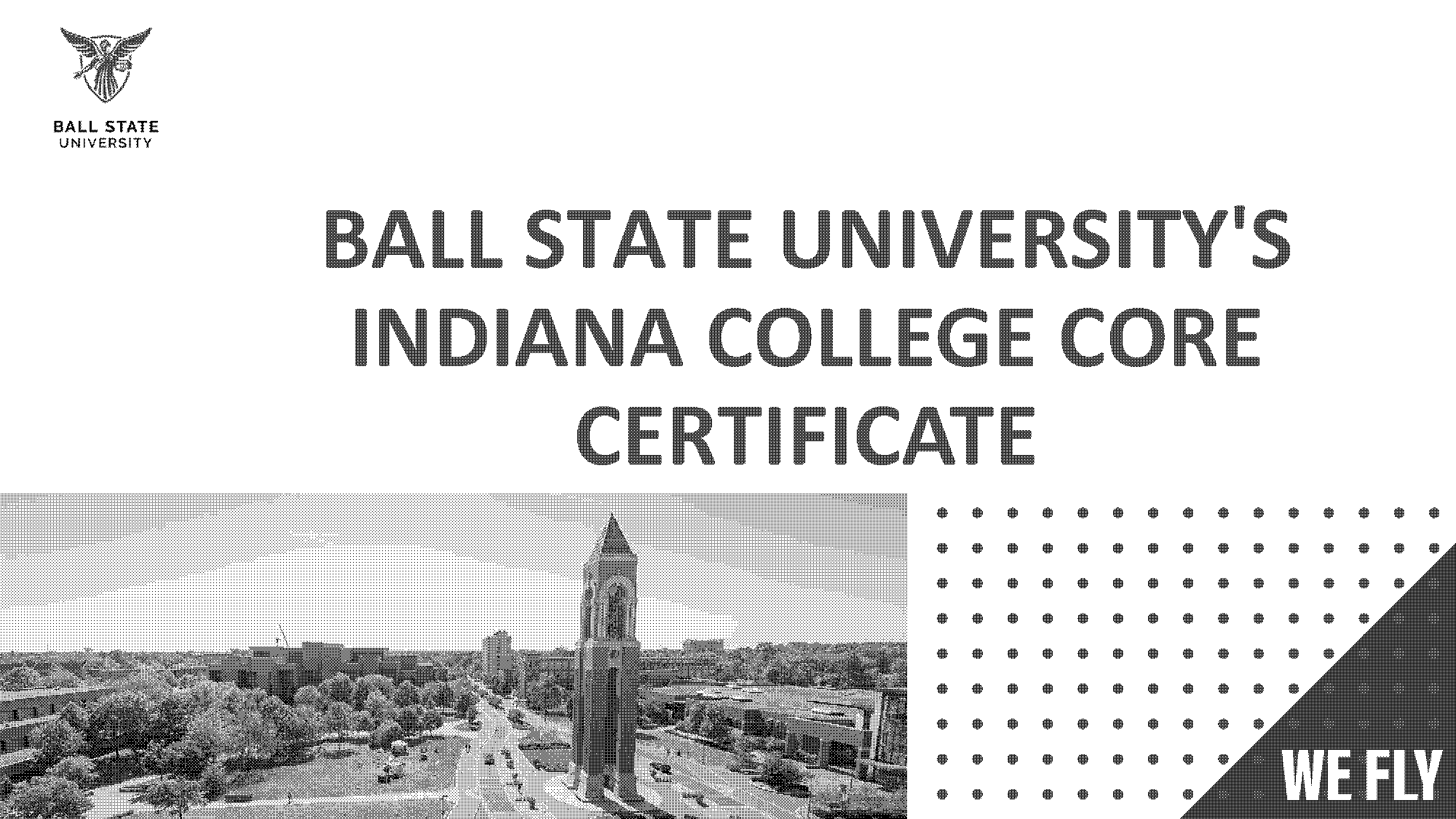 ball state university certificate programs