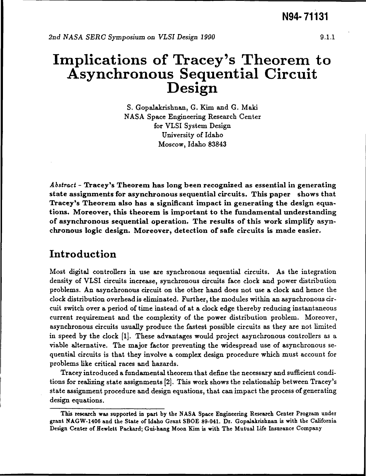 design examples of asynchronous sequential circuits