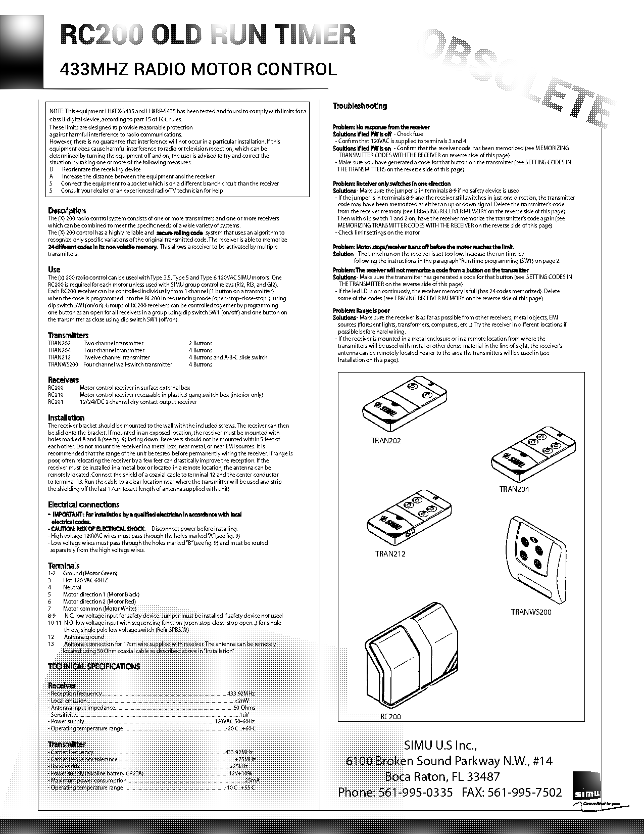 radio ckntrol transmitters and receivers