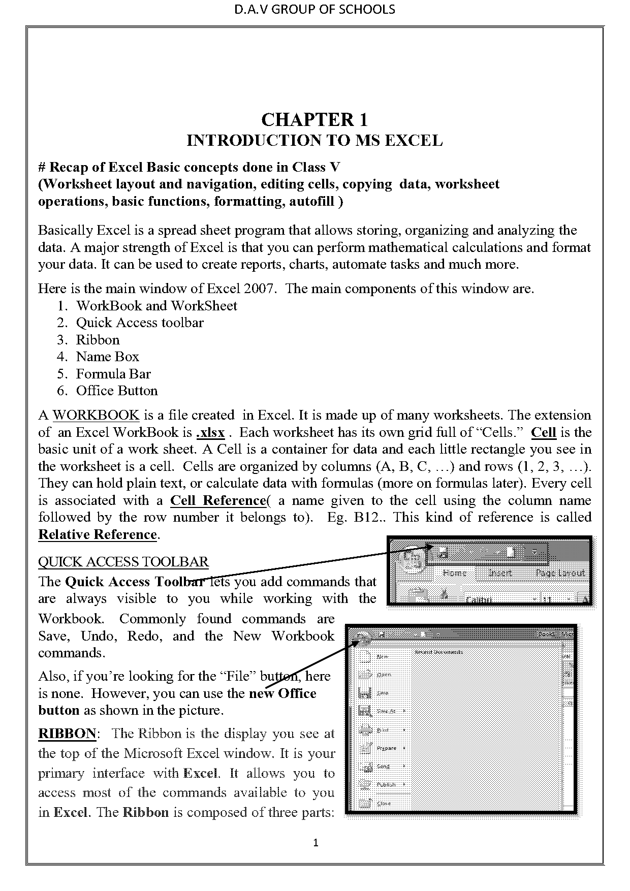 excel formulas relative reference