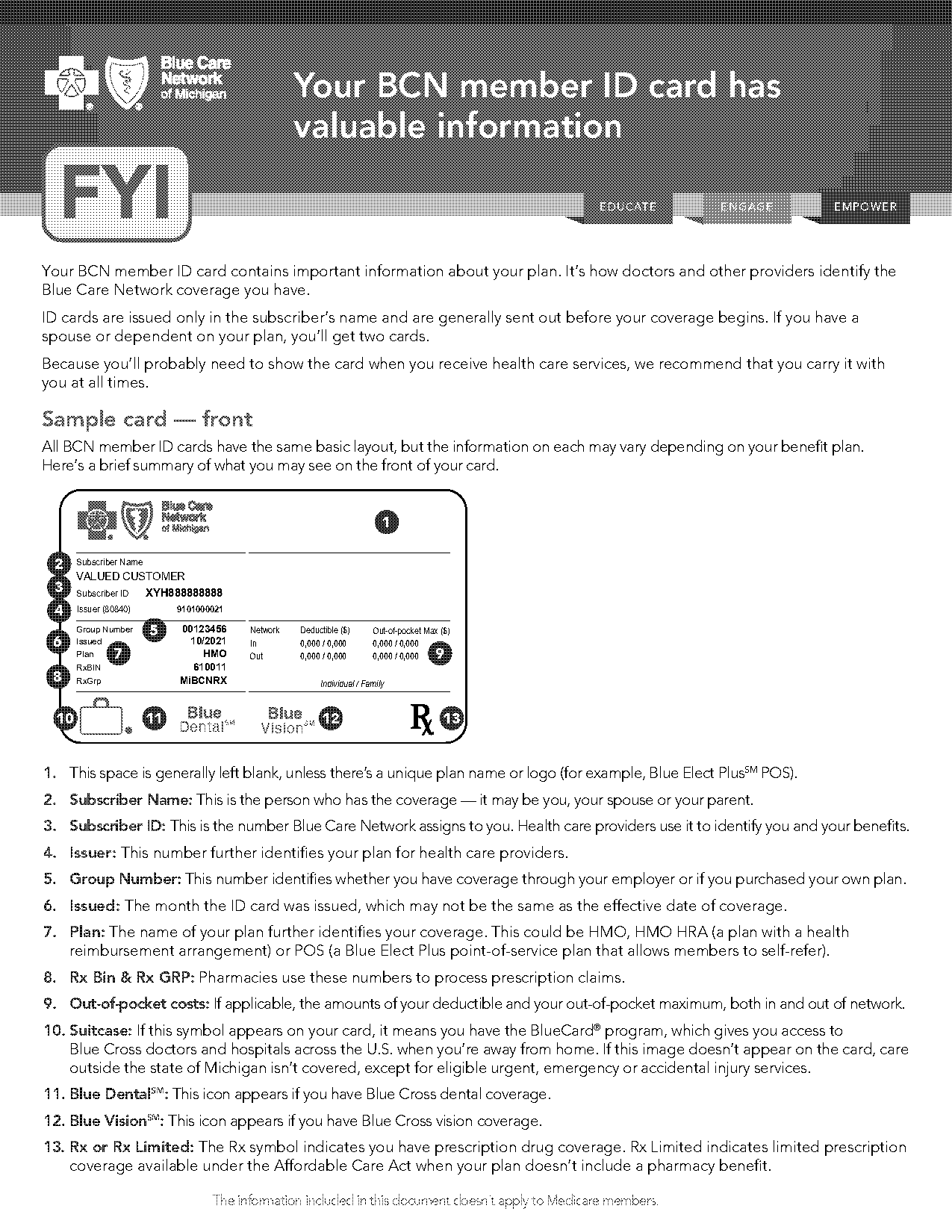 how to find my bcbs policy number