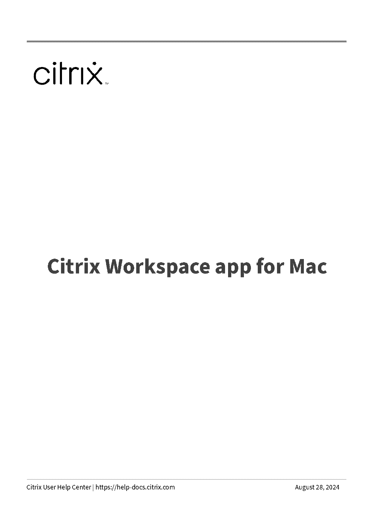 how do you uninstall citrix receiver on a mac