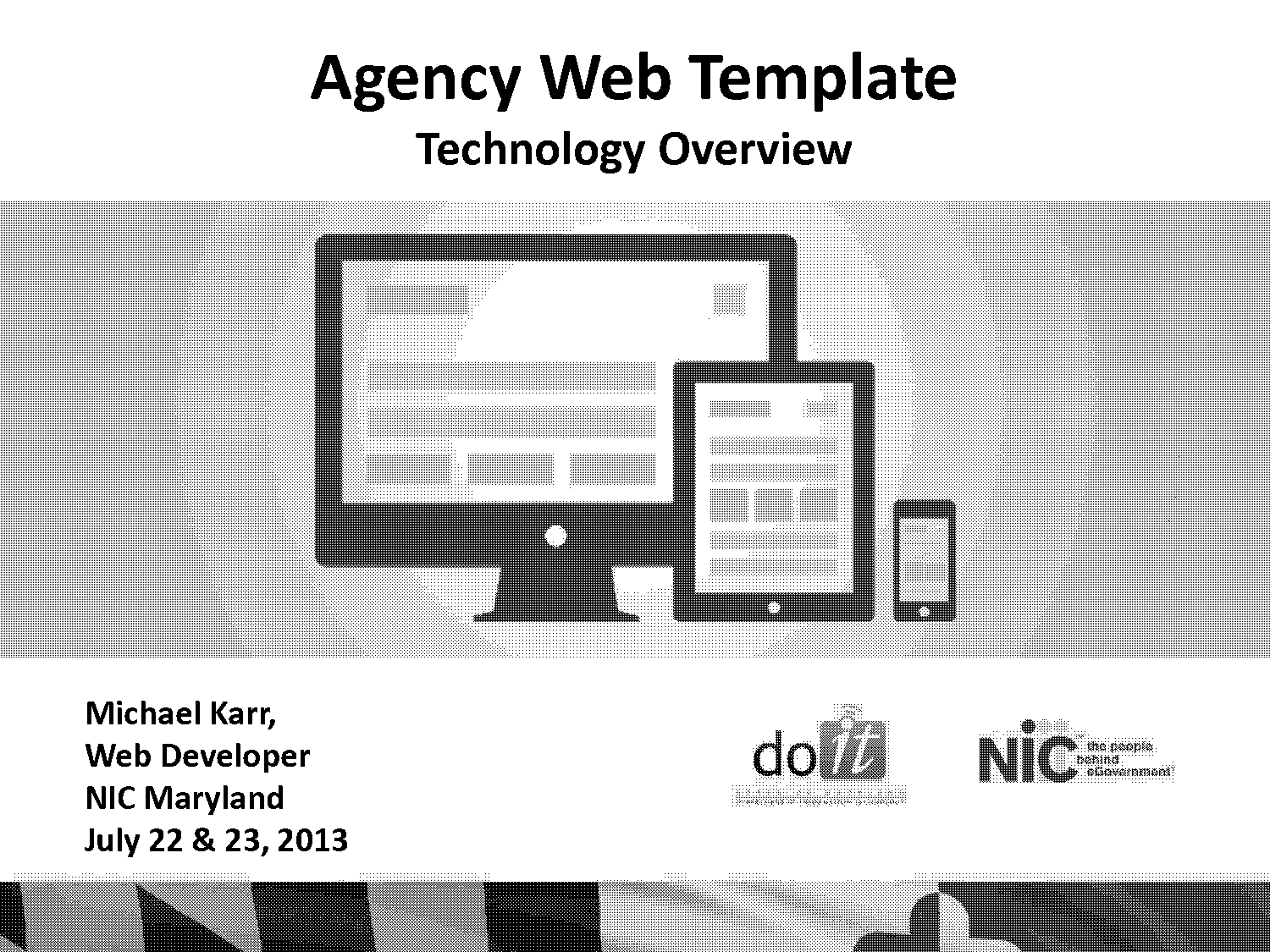 agency website template hours