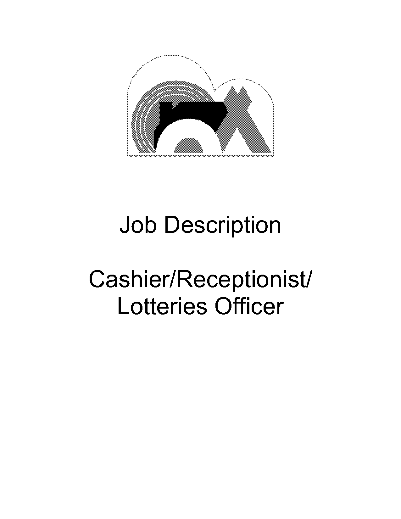 gas station cashier job with lottery salesdescription resume