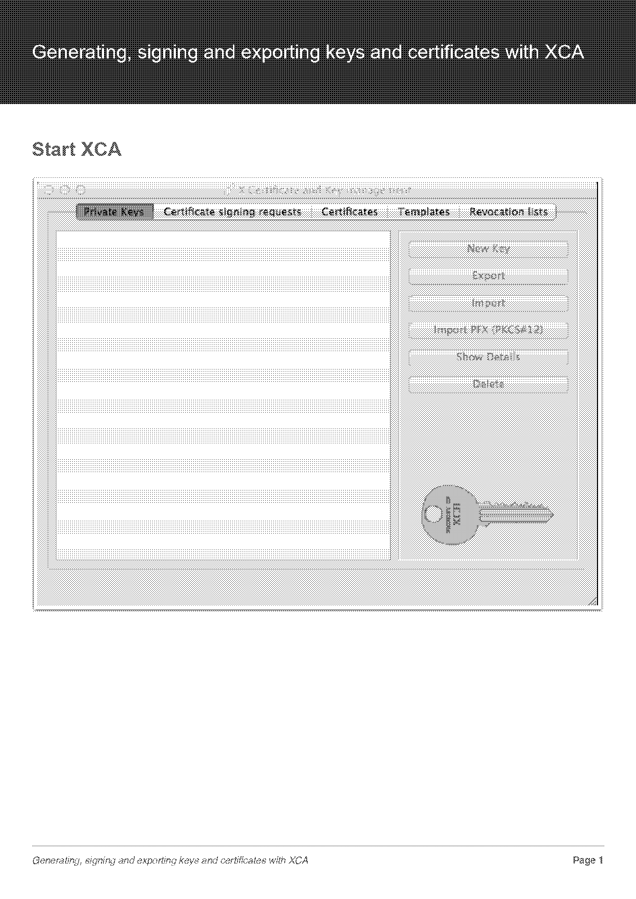 how to get private key from certificate