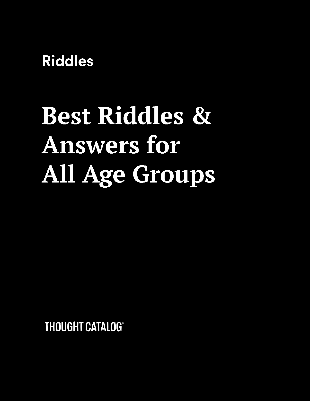 free printable riddles worksheets