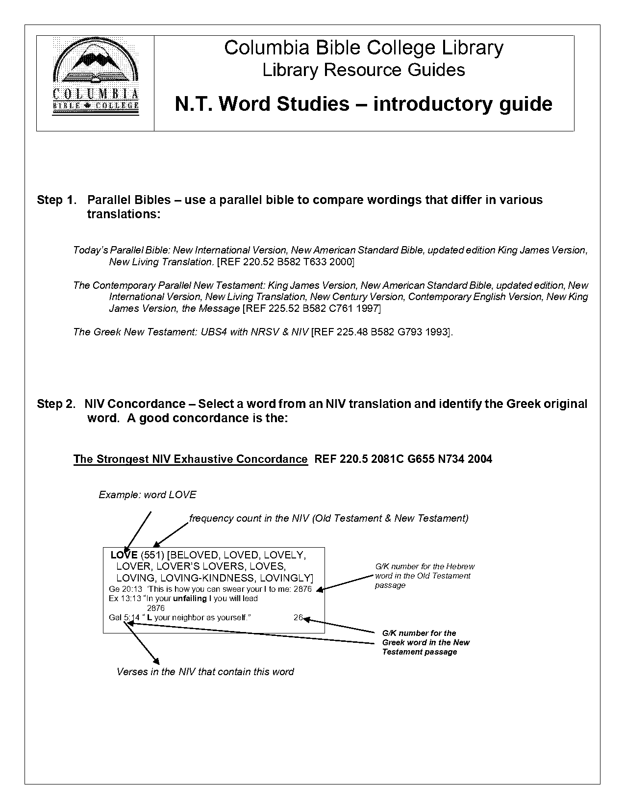 greek new testament word count