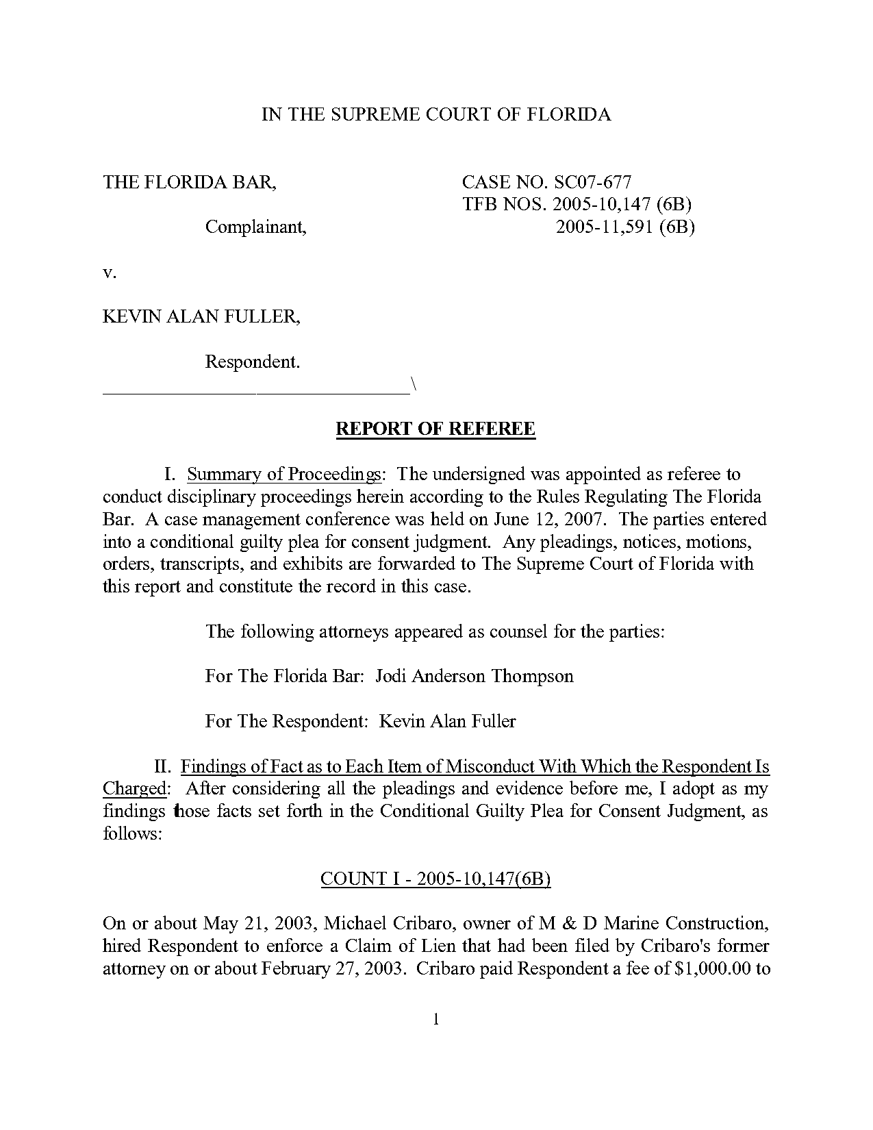 consent partial final judgment florida