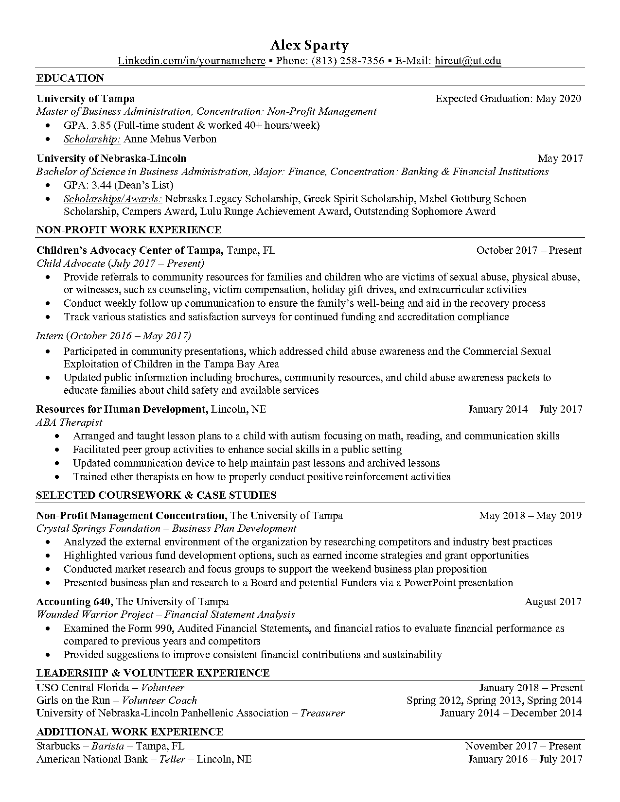 resume objective examples for a bank teller