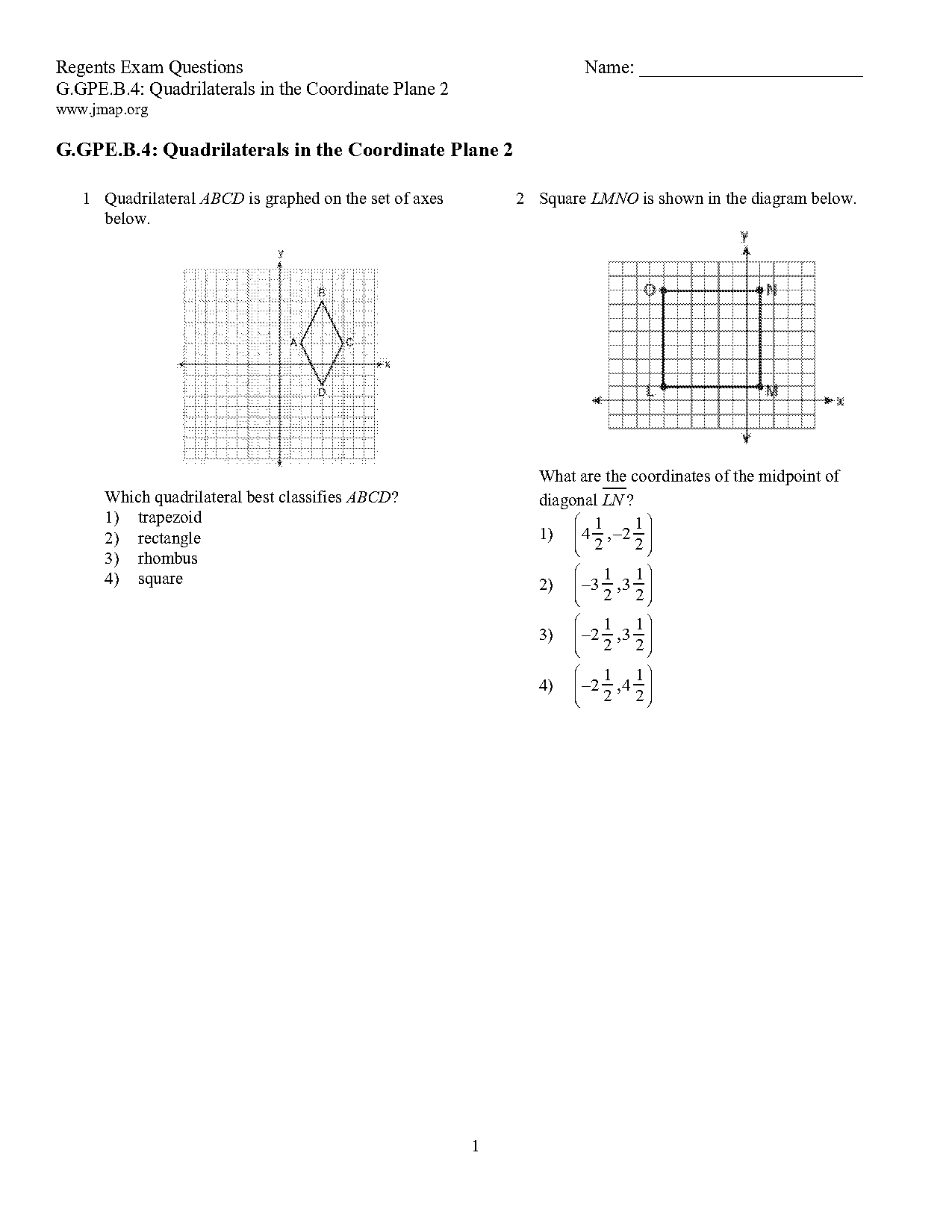 coordinate grid printable worksheets