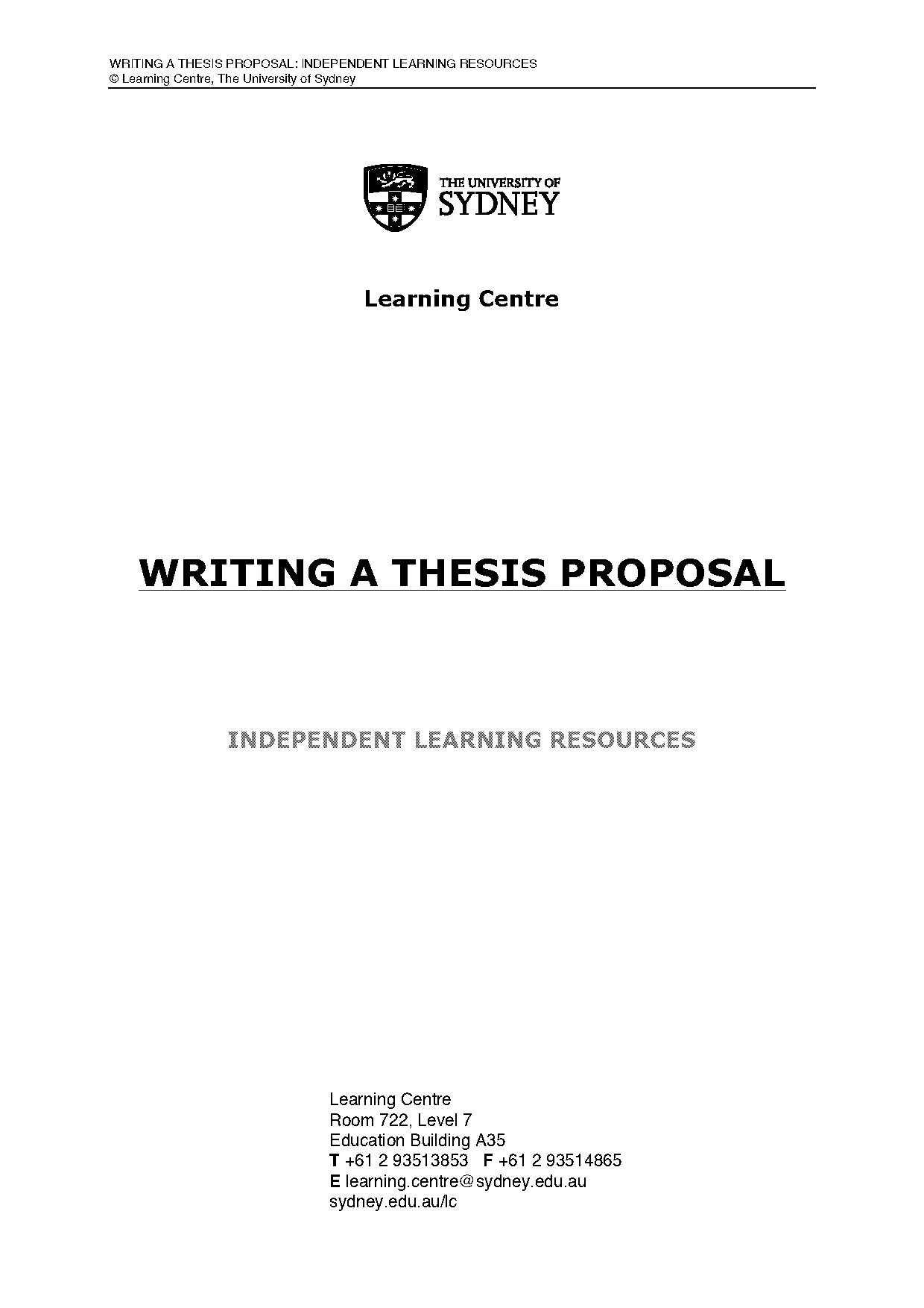 example of definition of terms in thesis proposal