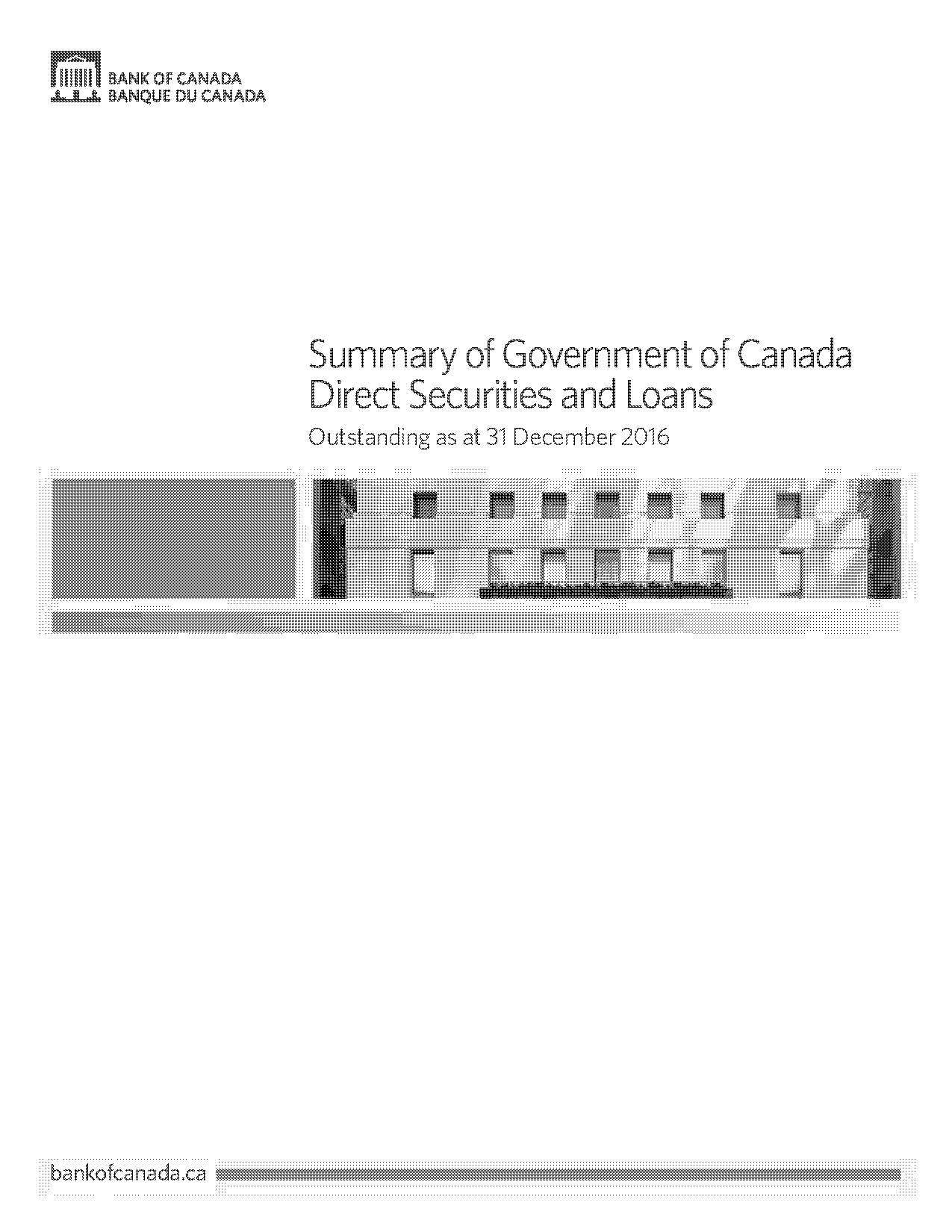 summary of government of canada direct securities and loans