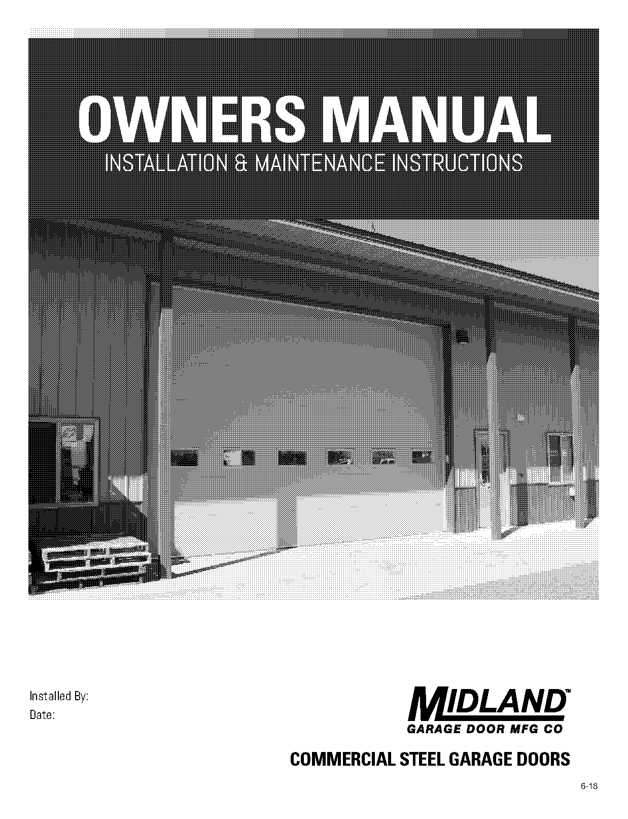 installation instructions for midland garage door