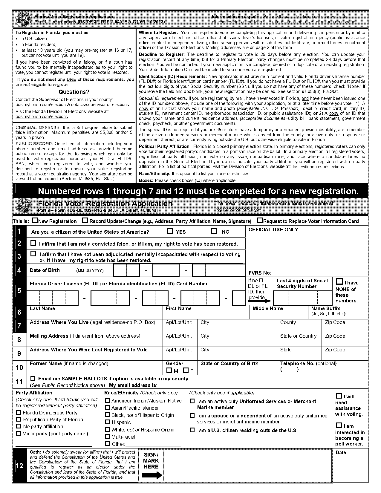 moving to florida new id requirements