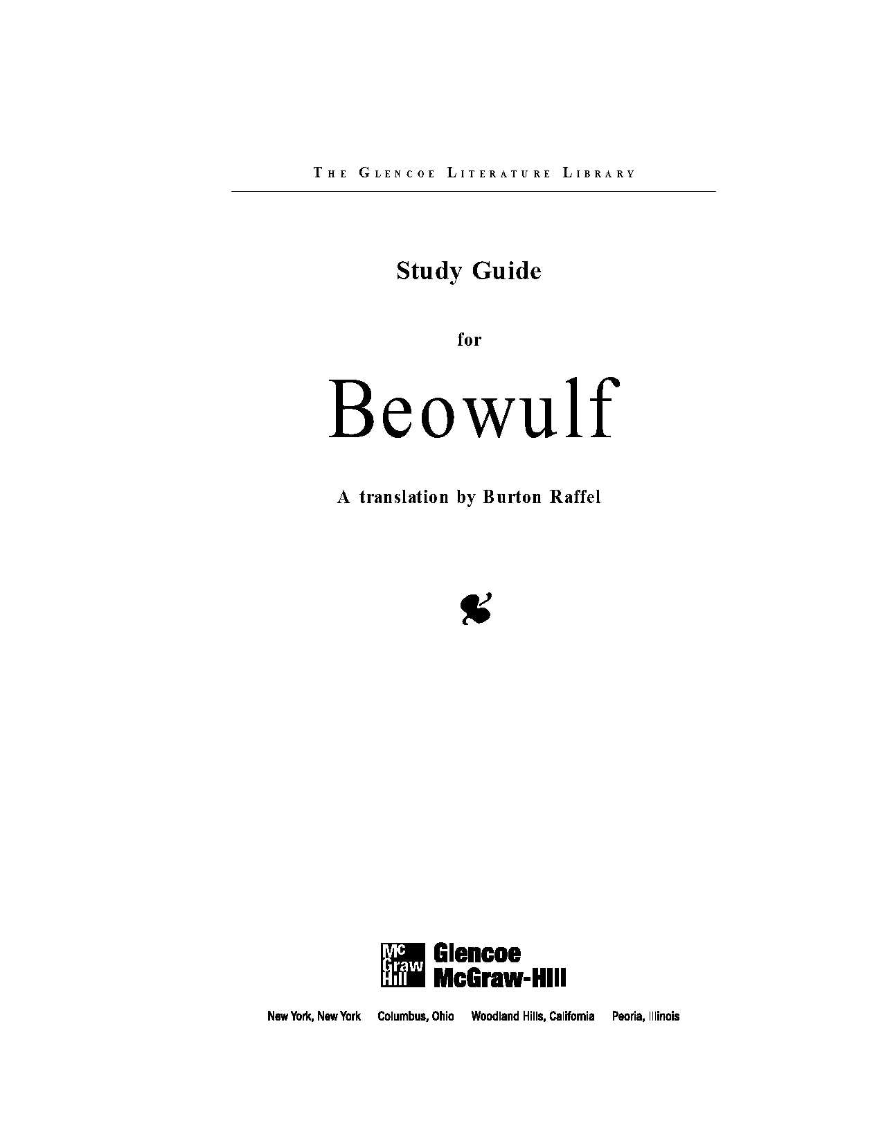 beowulf reading worksheet answers