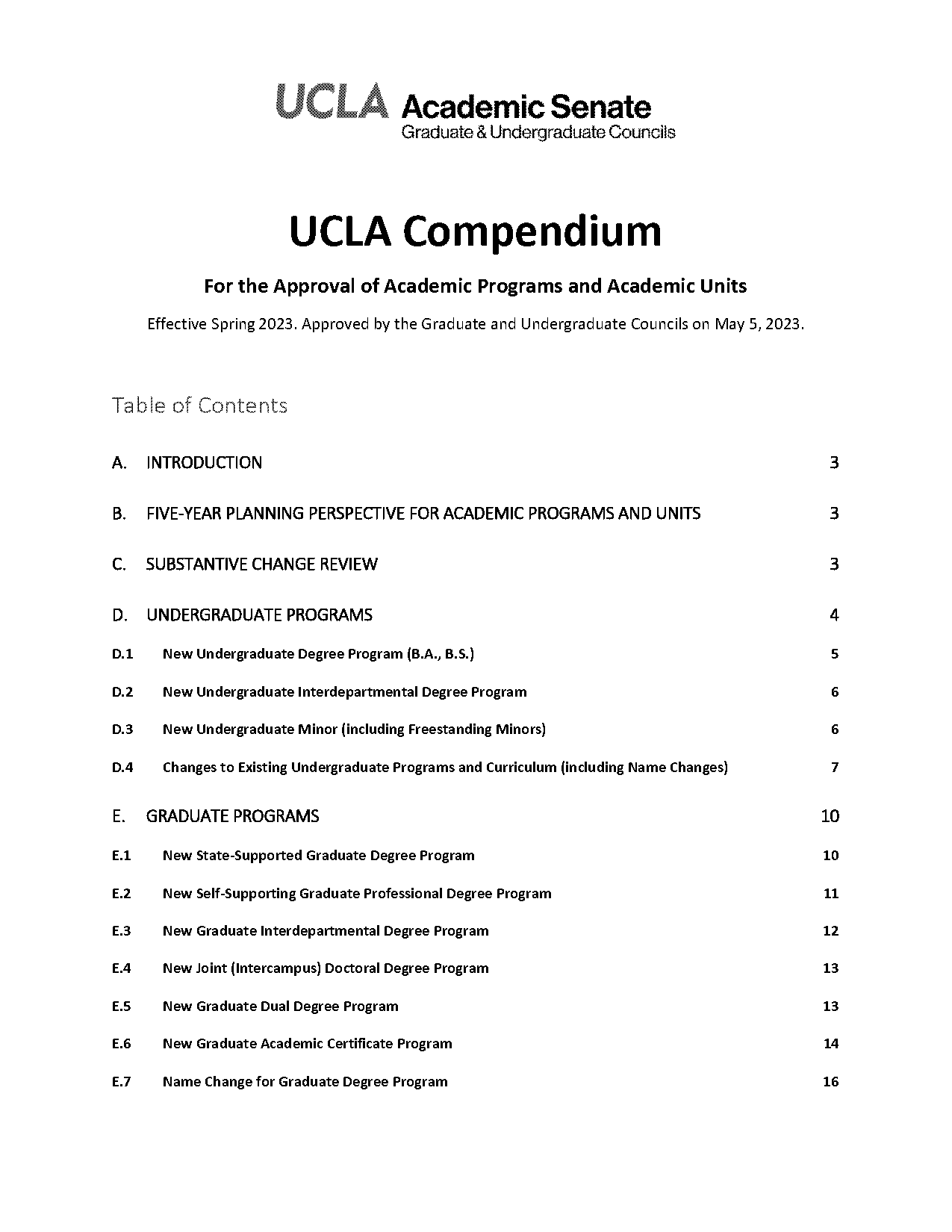 ucla graduate program requirements