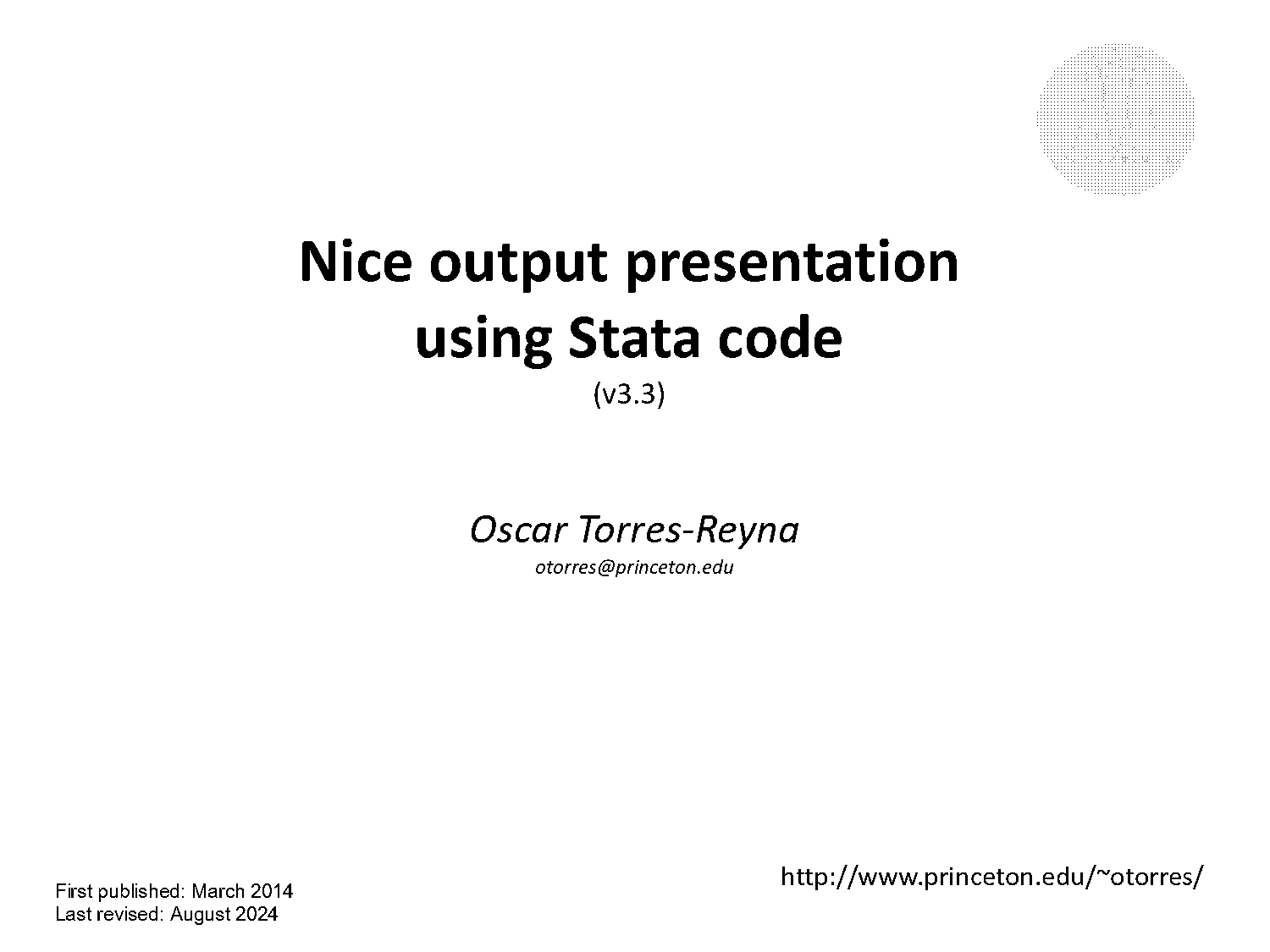 code to write tables to word document stata