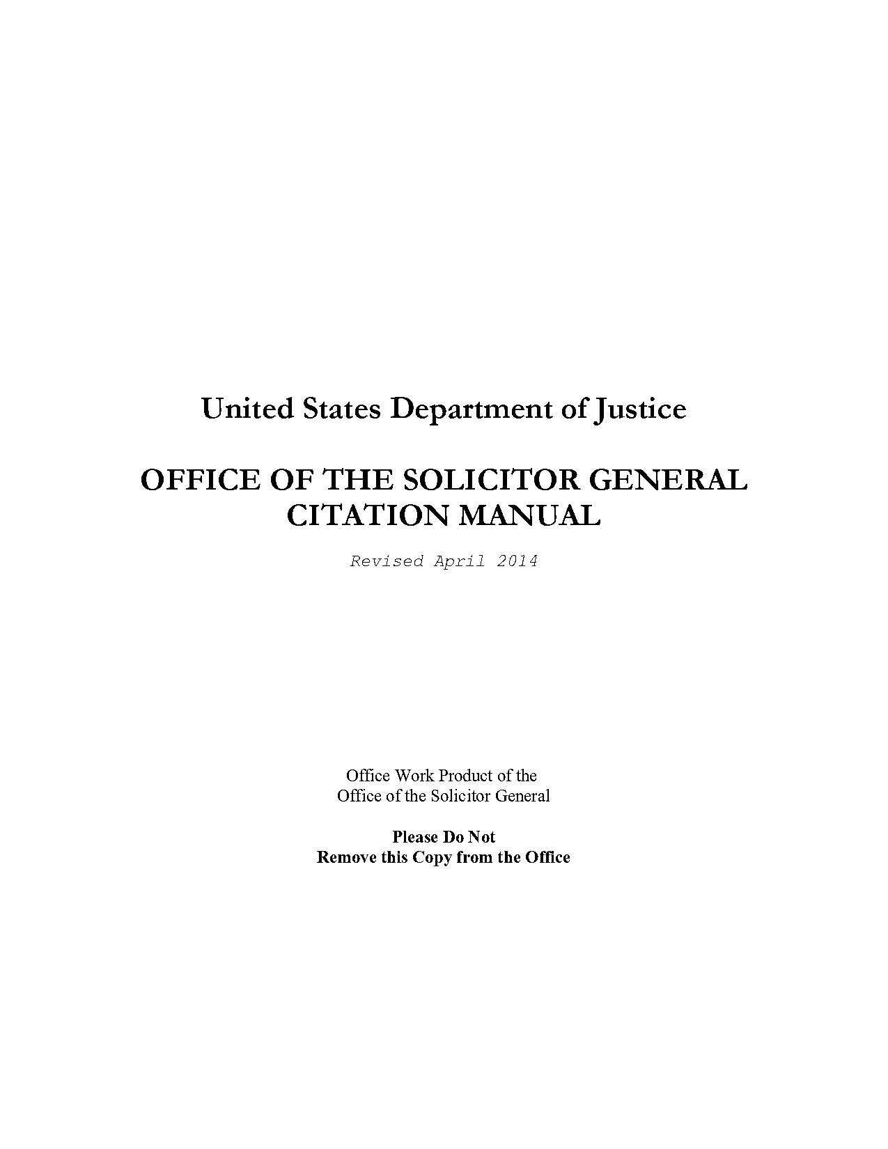 congressional hearing memorandum bluebook