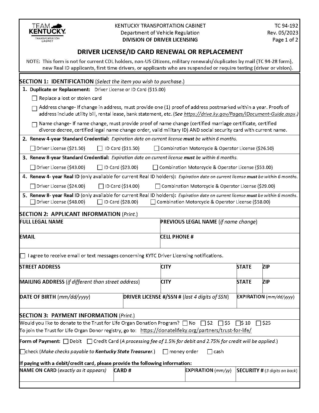 fir for lost driving licence