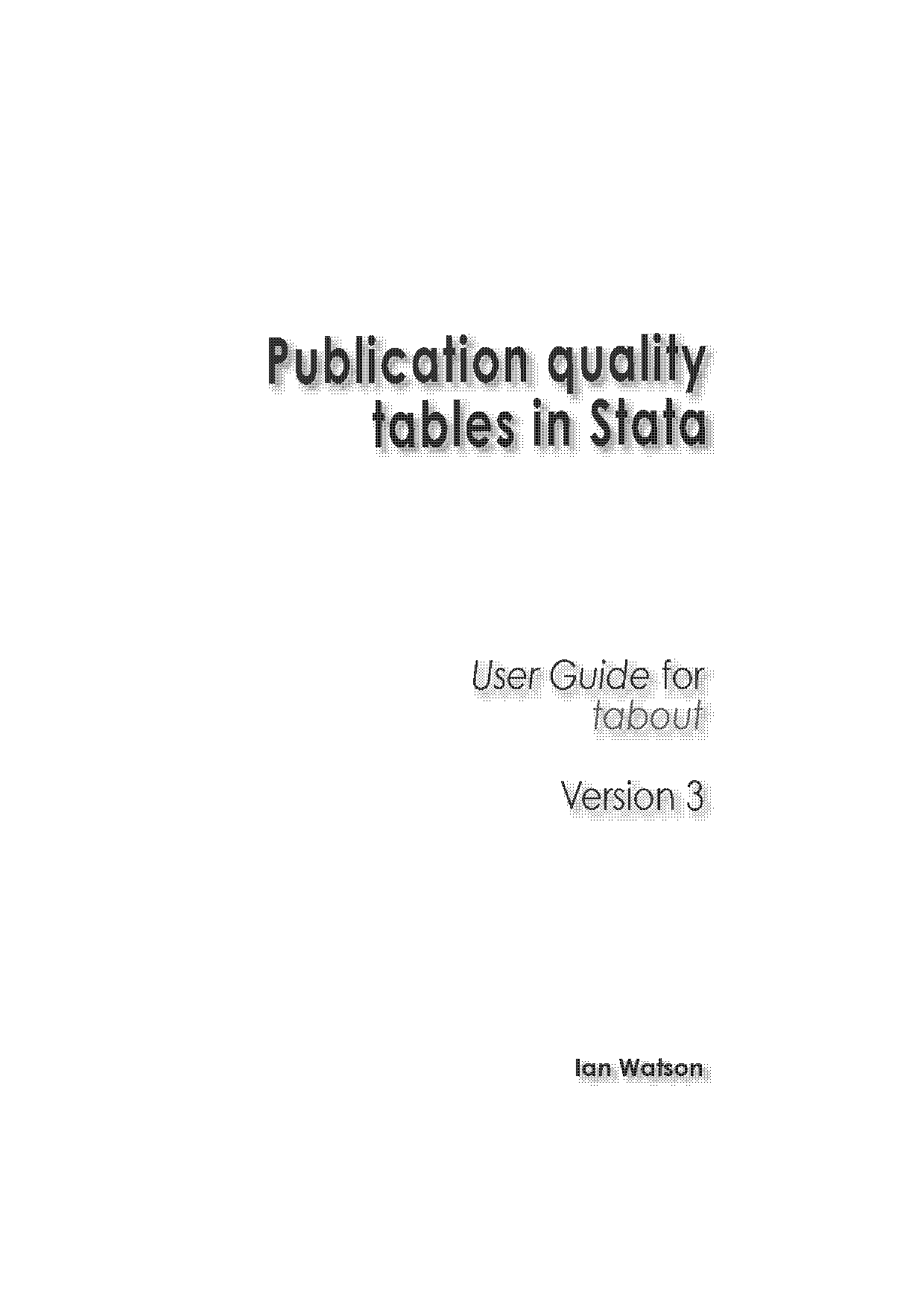 code to write tables to word document stata