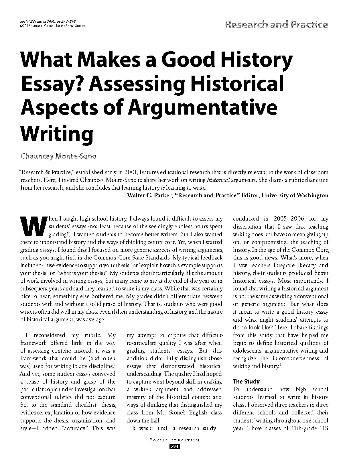 how to write a brilliant history essay